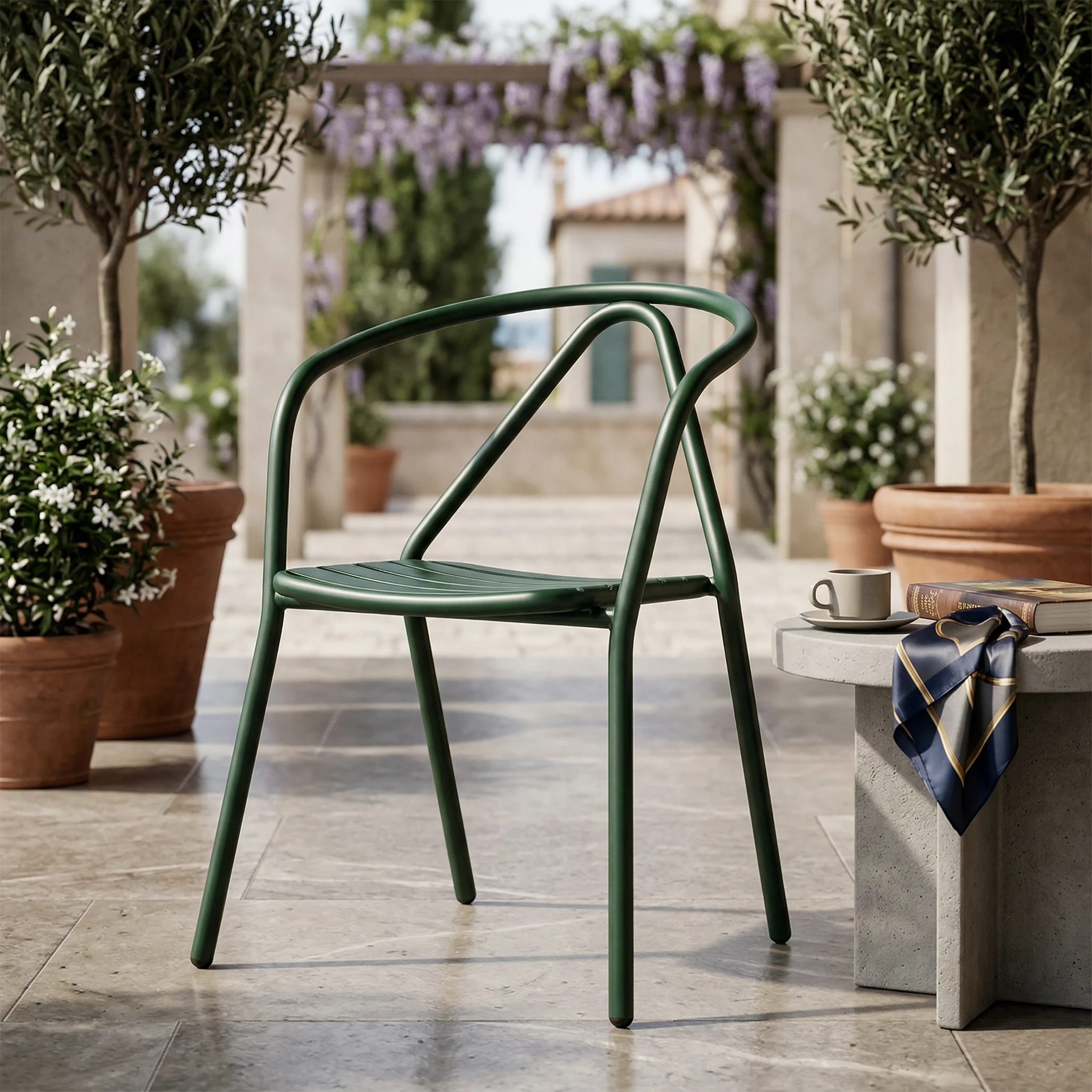 Poltrone in alluminio Trimar
