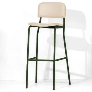 lauretta-sgabello-verde-ecopelle